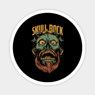 Skull Rock King Magnet